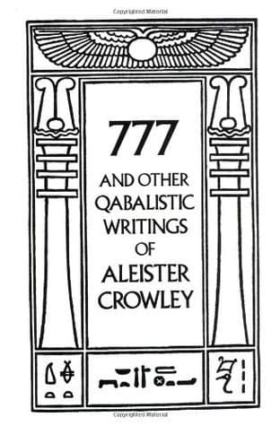 777 and Other Qabalistic Writings of Aleister Crowley book cover
