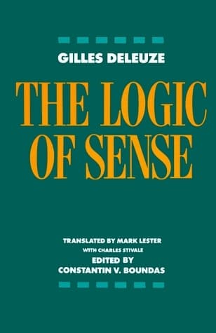 The Logic of Sense book cover
