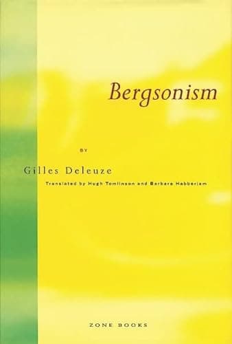 Bergsonism book cover