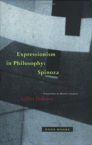 Expressionism in Philosophy: Spinoza book cover