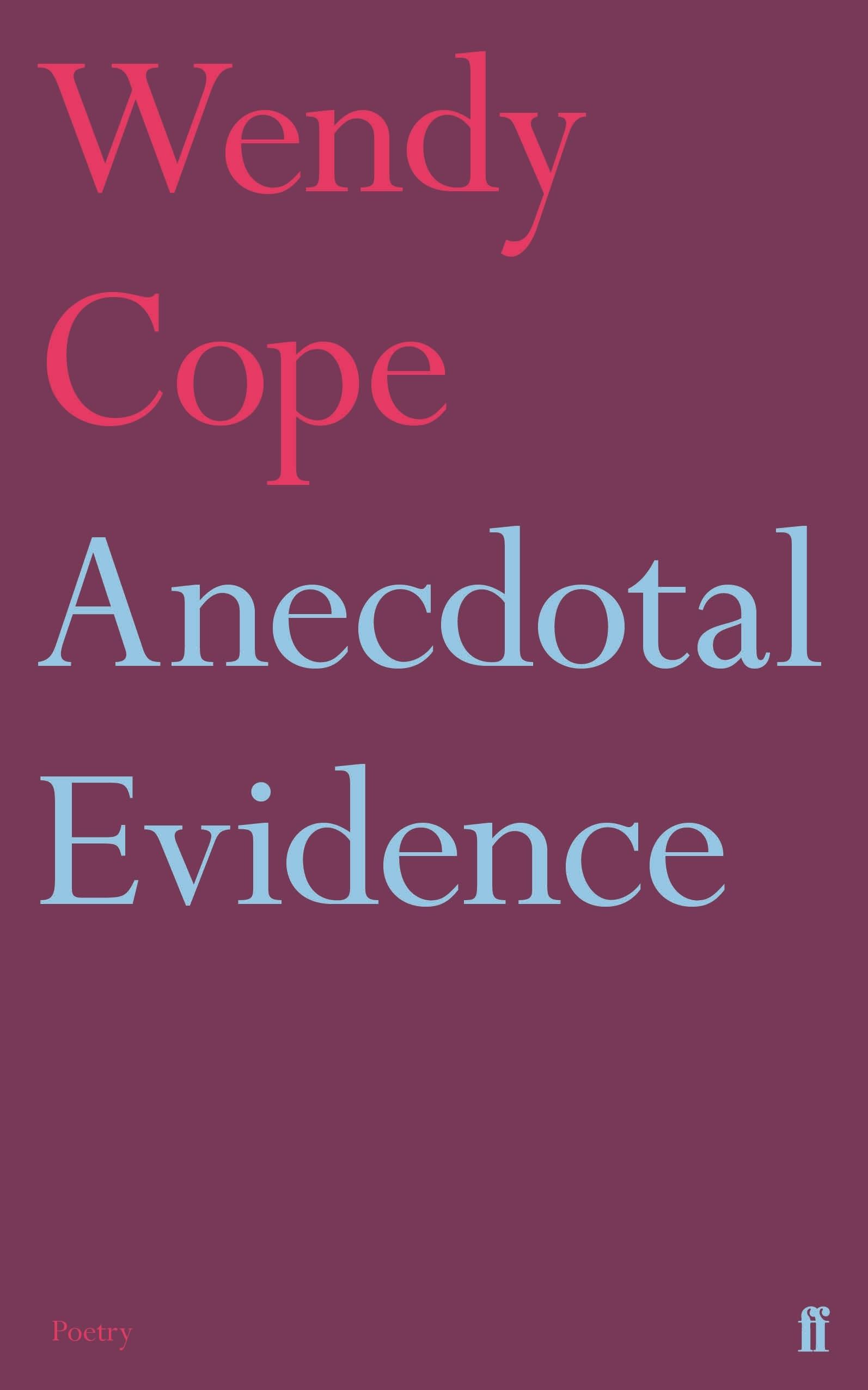 Anecdotal Evidence book cover