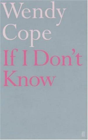 If I Don't Know book cover