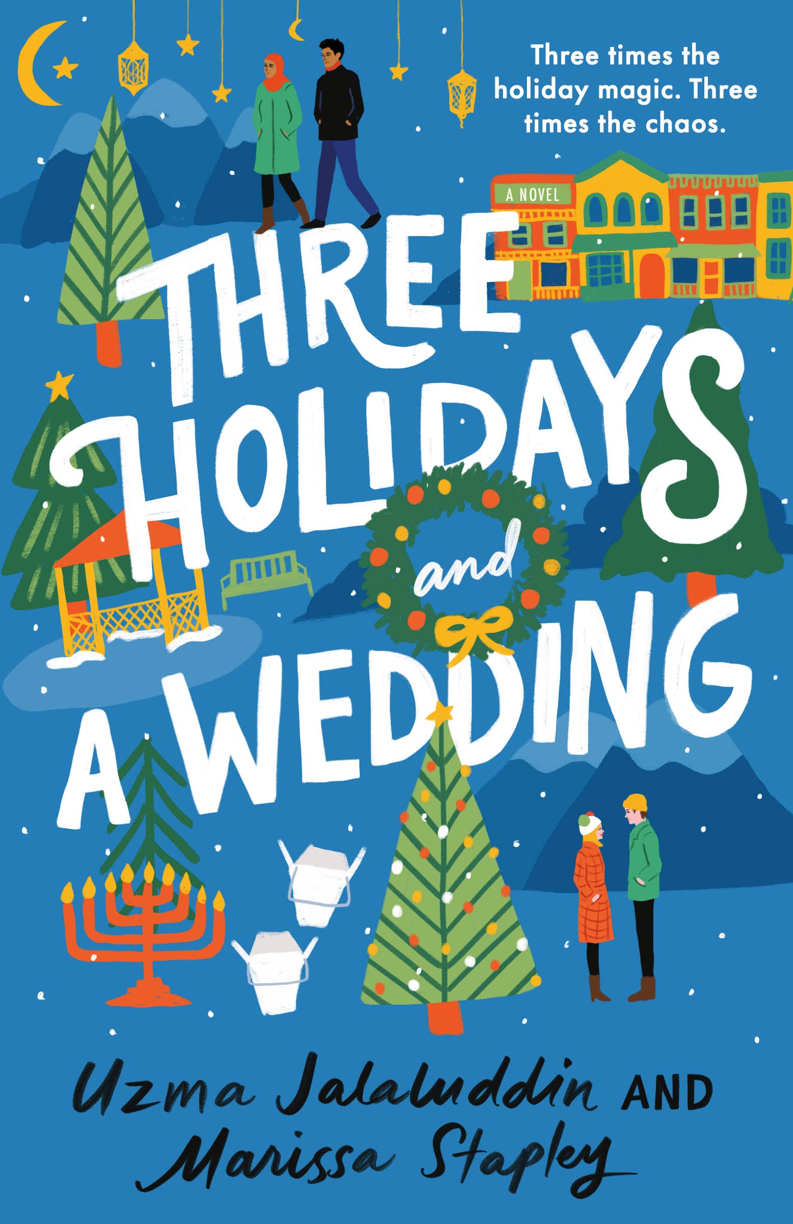 Three Holidays and a Wedding book cover