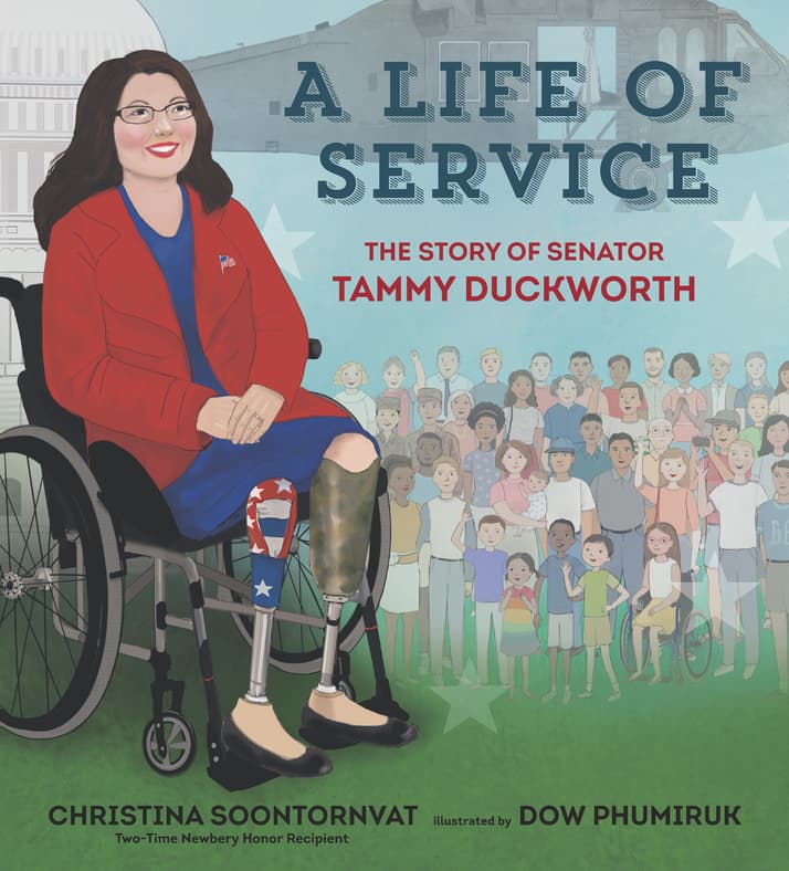 A Life of Service: The Story of Senator Tammy Duckworth book cover