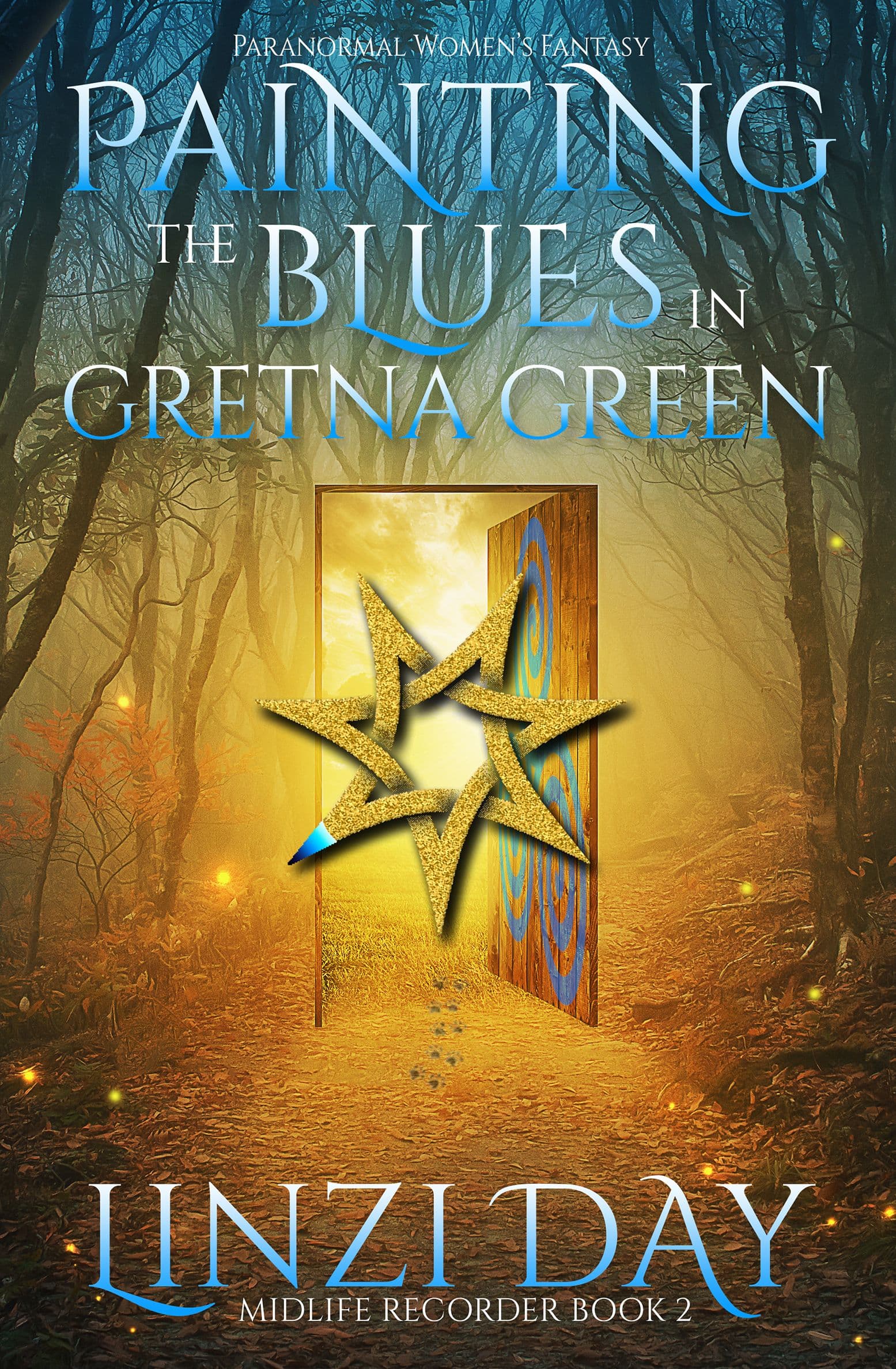 Painting the Blues in Gretna Green book cover