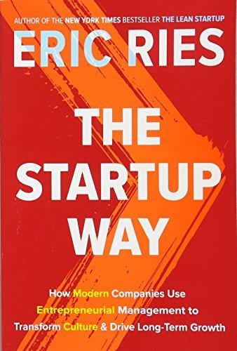 The Startup Way book cover