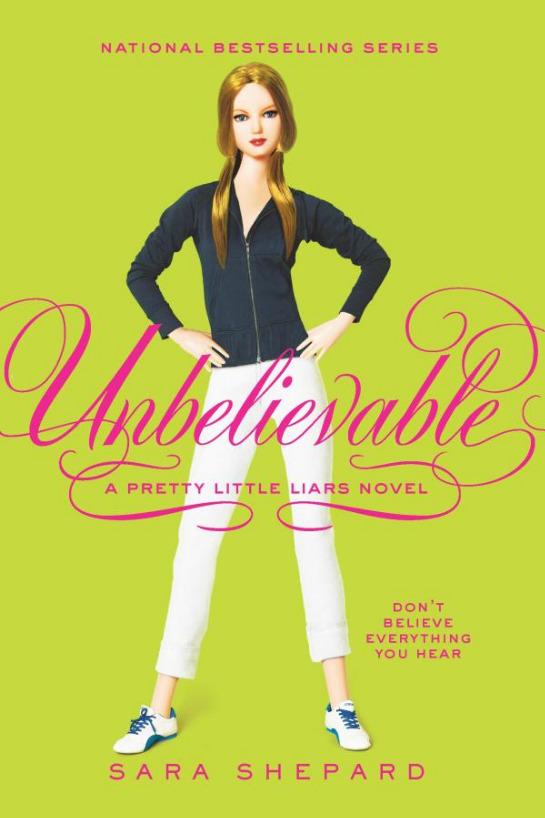 Unbelievable book cover