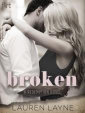 Broken book cover