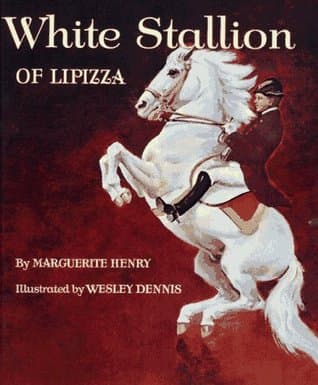 White Stallion of Lipizza book cover