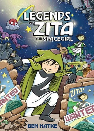 Legends of Zita the Spacegirl book cover