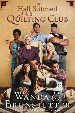 The Half-Stitched Amish Quilting Club book cover