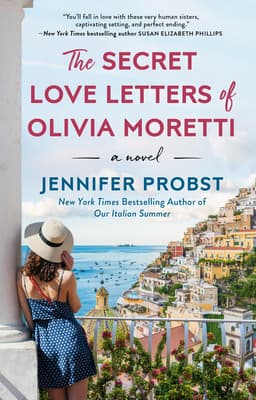 The Secret Love Letters of Olivia Moretti book cover