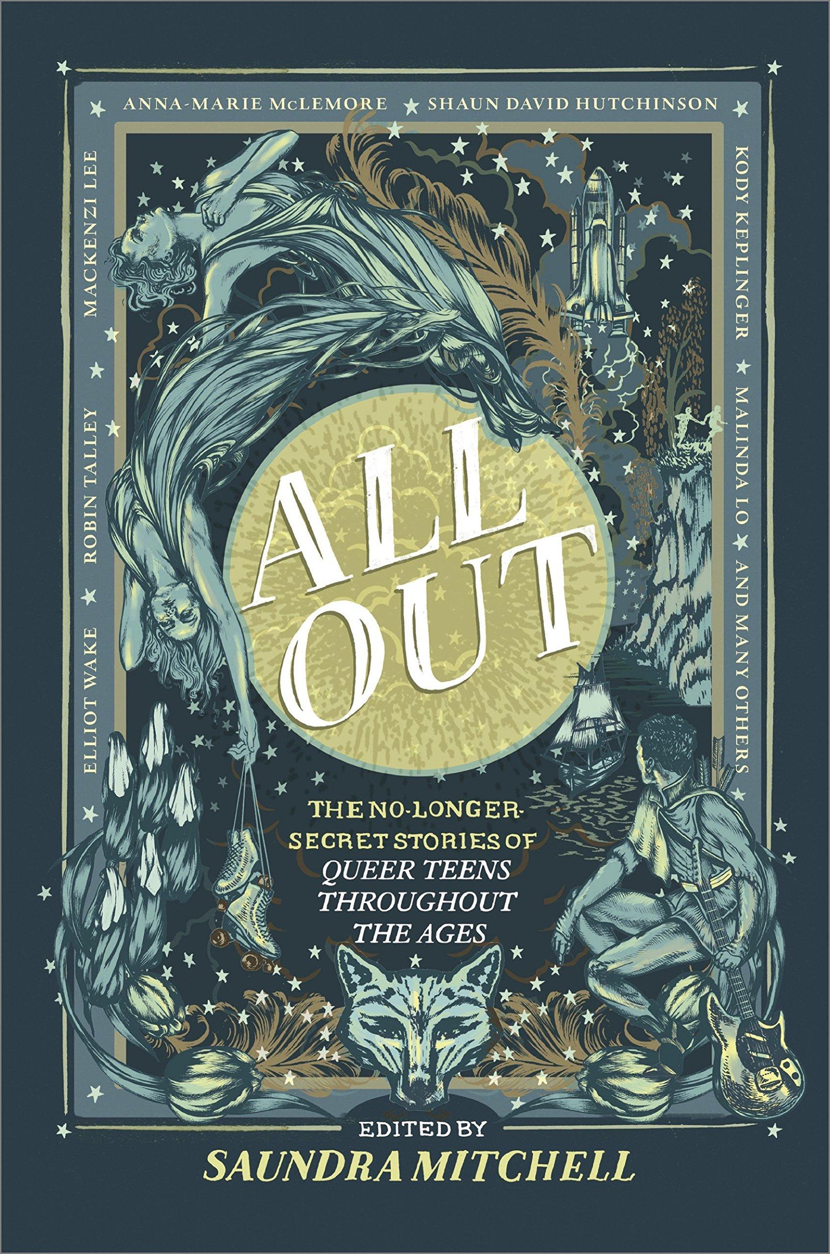 All Out: The No-Longer-Secret Stories of Queer Teens throughout the Ages book cover