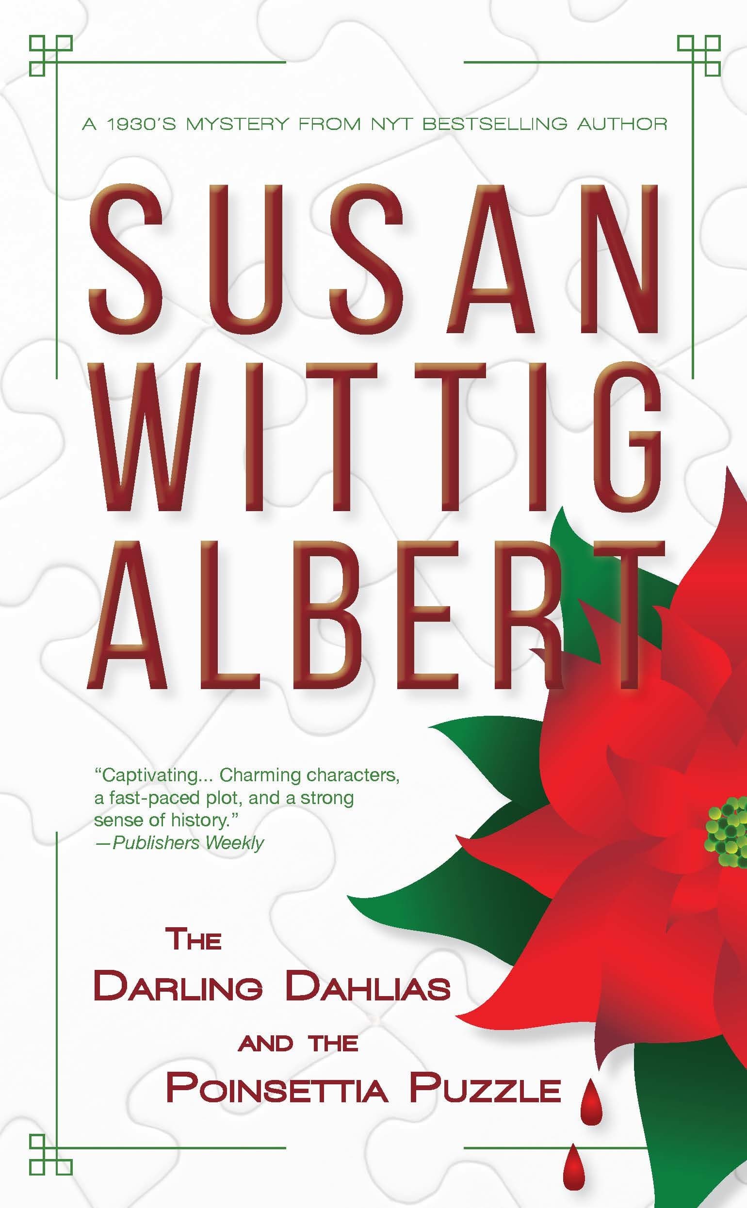 The Darling Dahlias and the Poinsettia Puzzle book cover