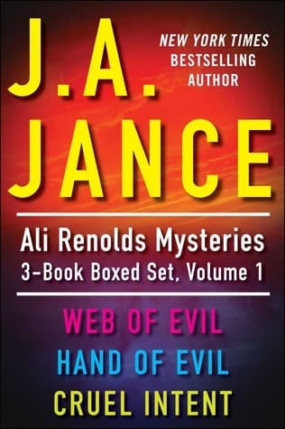 J.A. Jance's Ali Reynolds Mysteries 3-Book Boxed Set, Volume 1 book cover