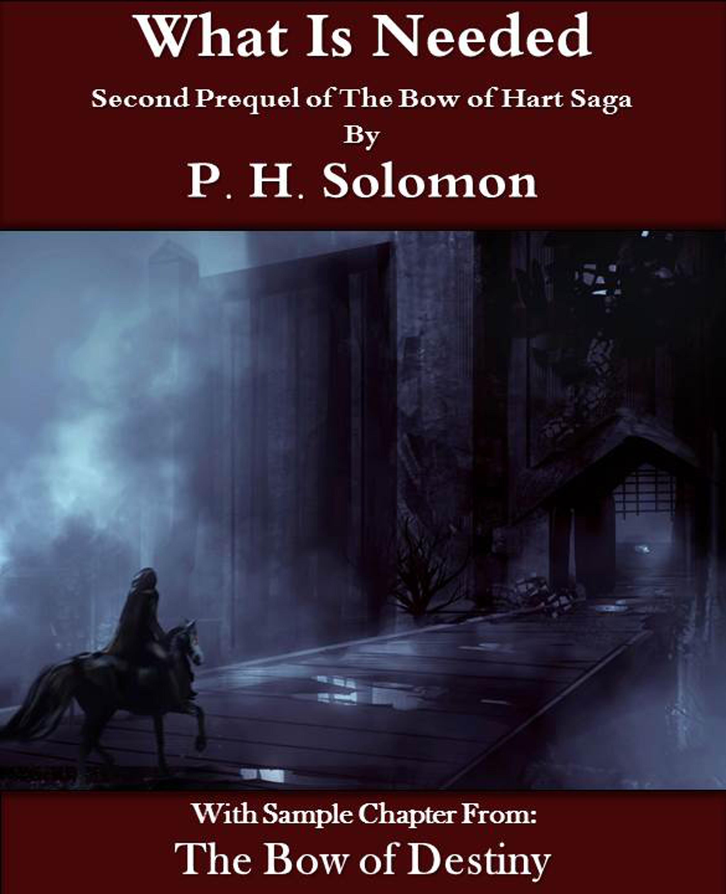 What Is Needed book cover