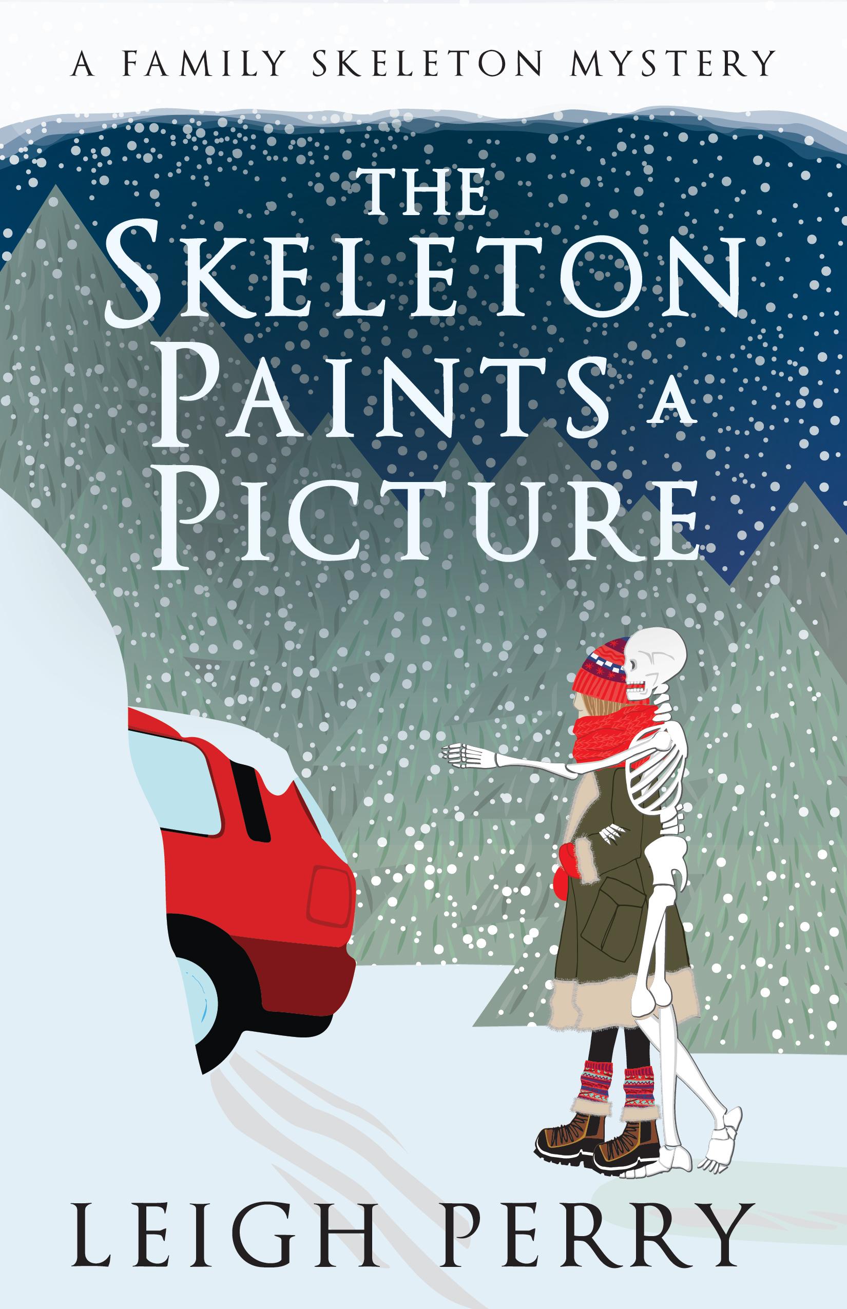 The Skeleton Paints a Picture book cover