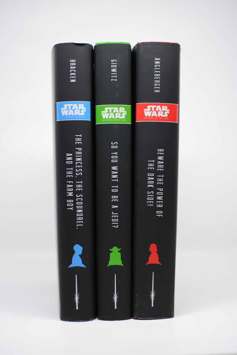 The Star Wars Illustrated Edition Trilogy Series book cover