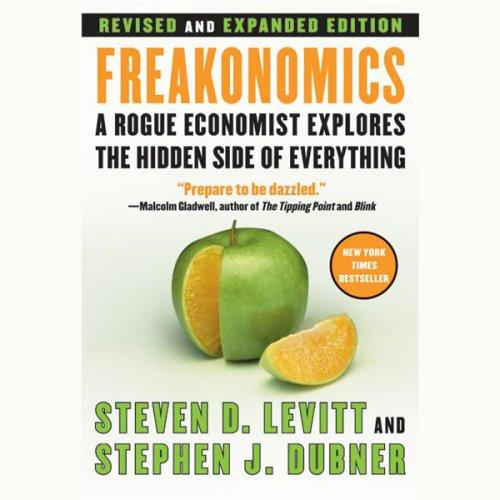Summary of Freakonomics by Steven D. Levitt and Stephen J. Dubner book cover