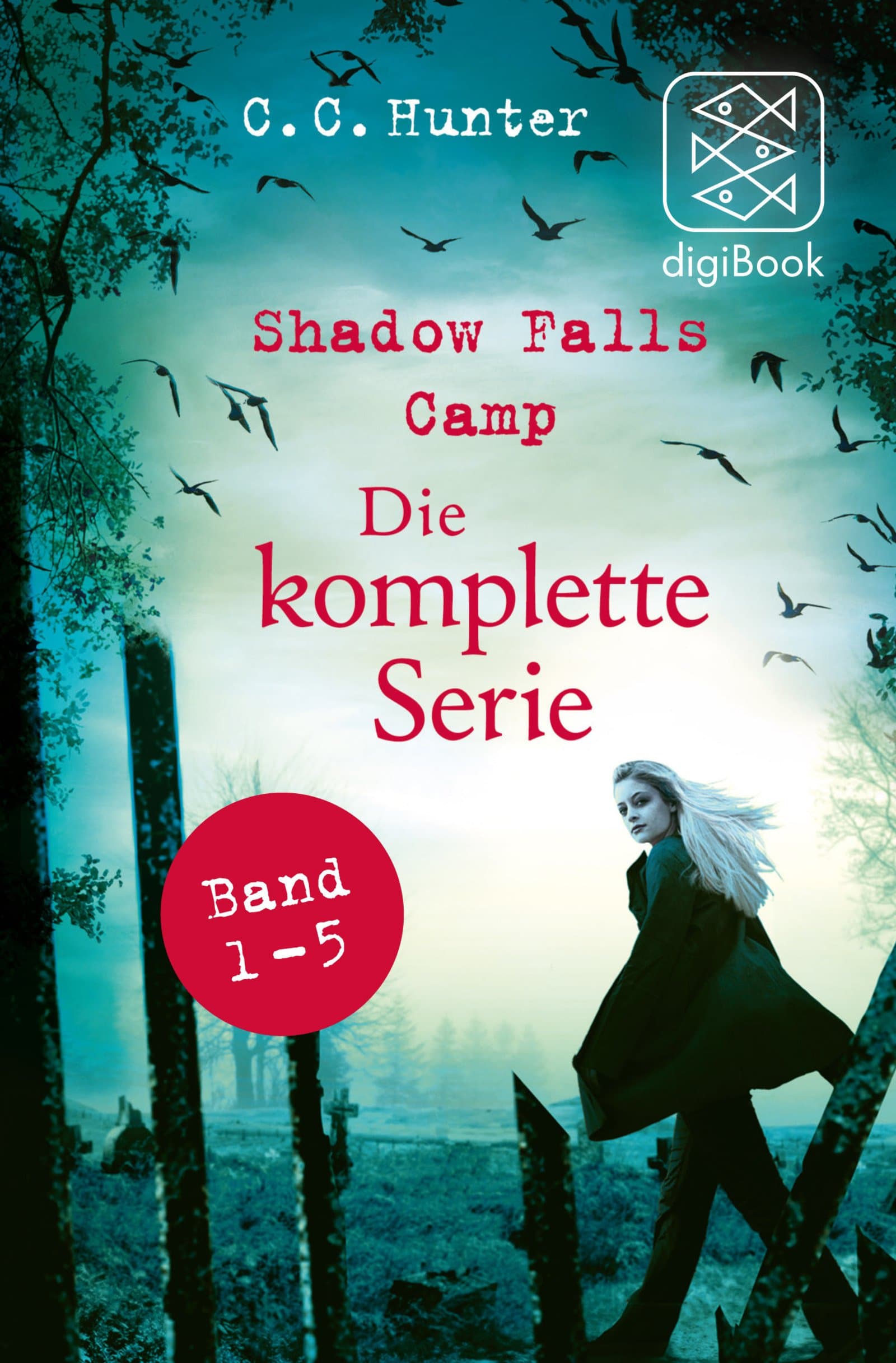 »Shadow Falls Camp« - die komplette Serie: Band 1-5 in einem E-Book book cover