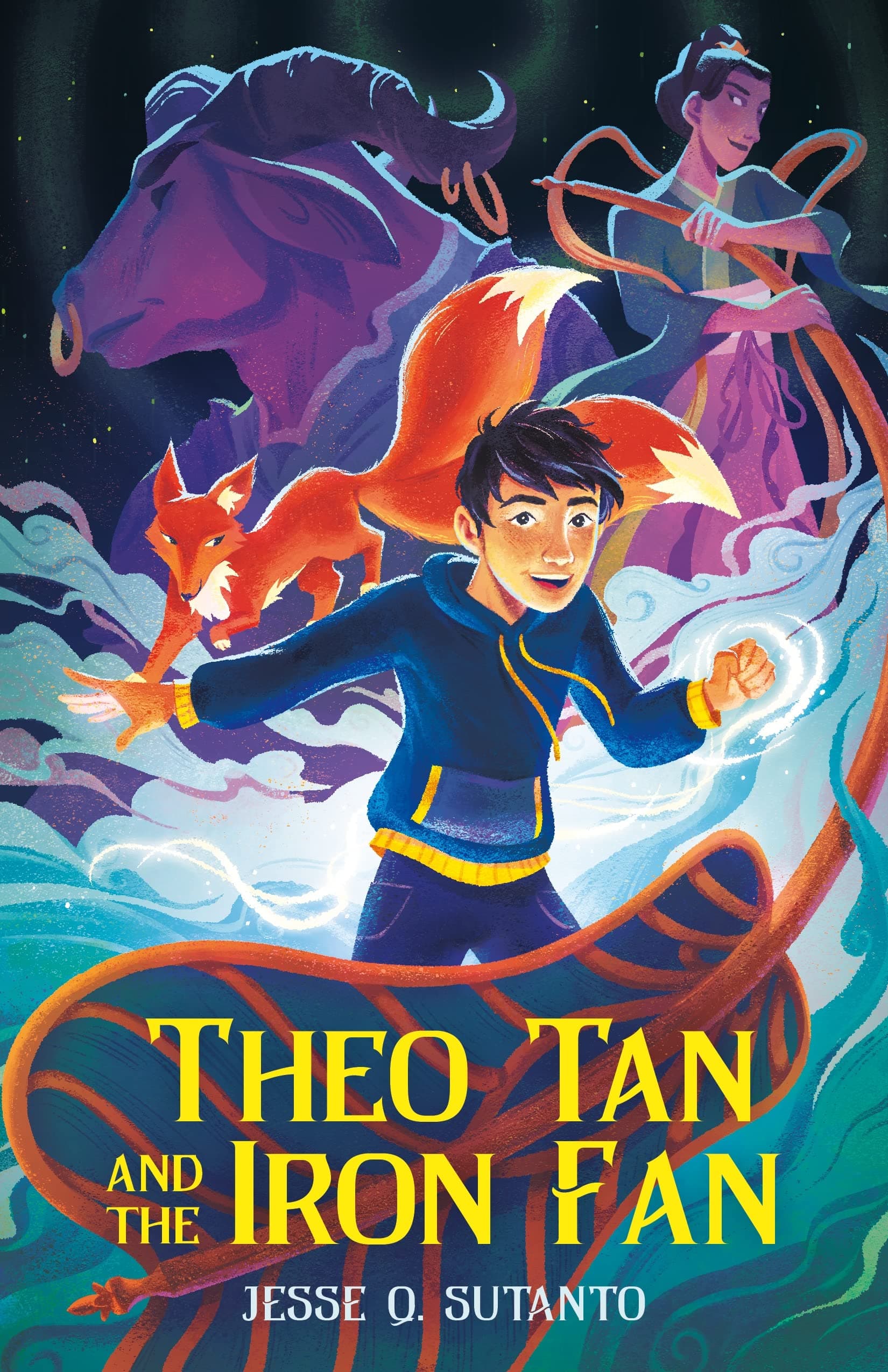 Theo Tan and the Iron Fan book cover