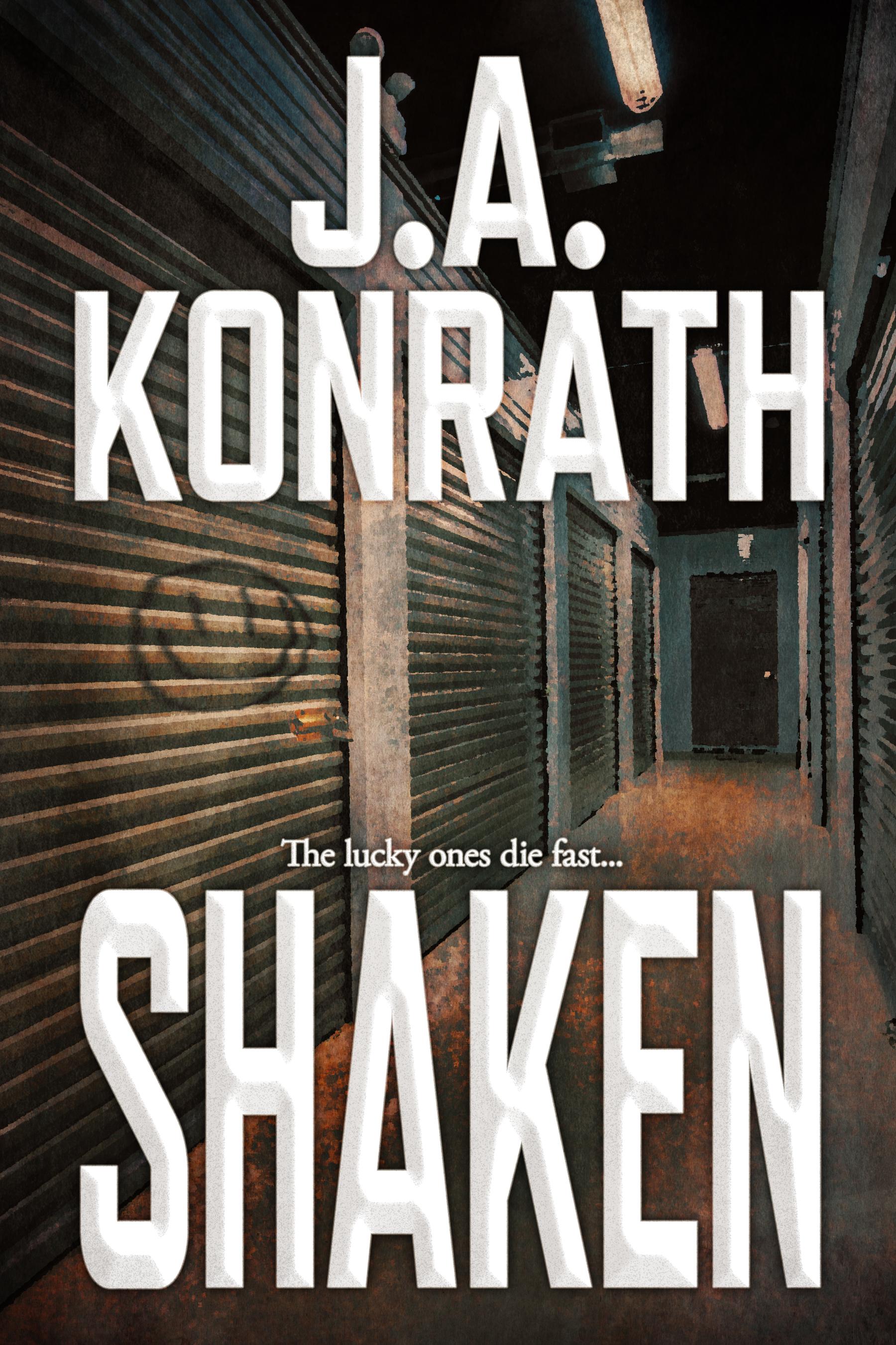 Shaken book cover