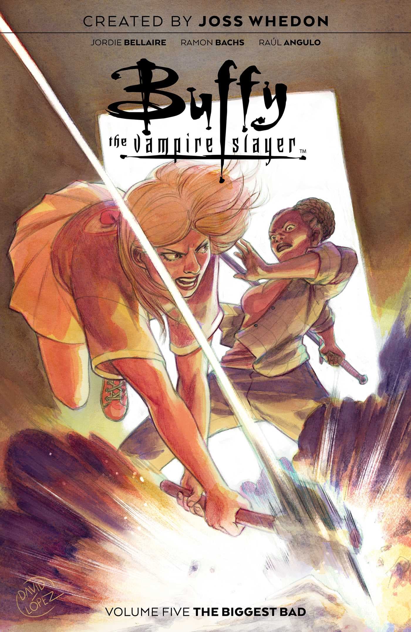 Buffy the Vampire Slayer, Vol. 5: The Biggest Bad book cover
