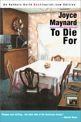 To Die For book cover