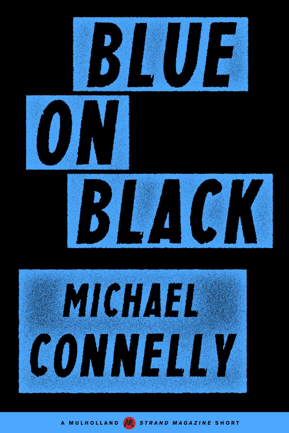 Blue on Black book cover