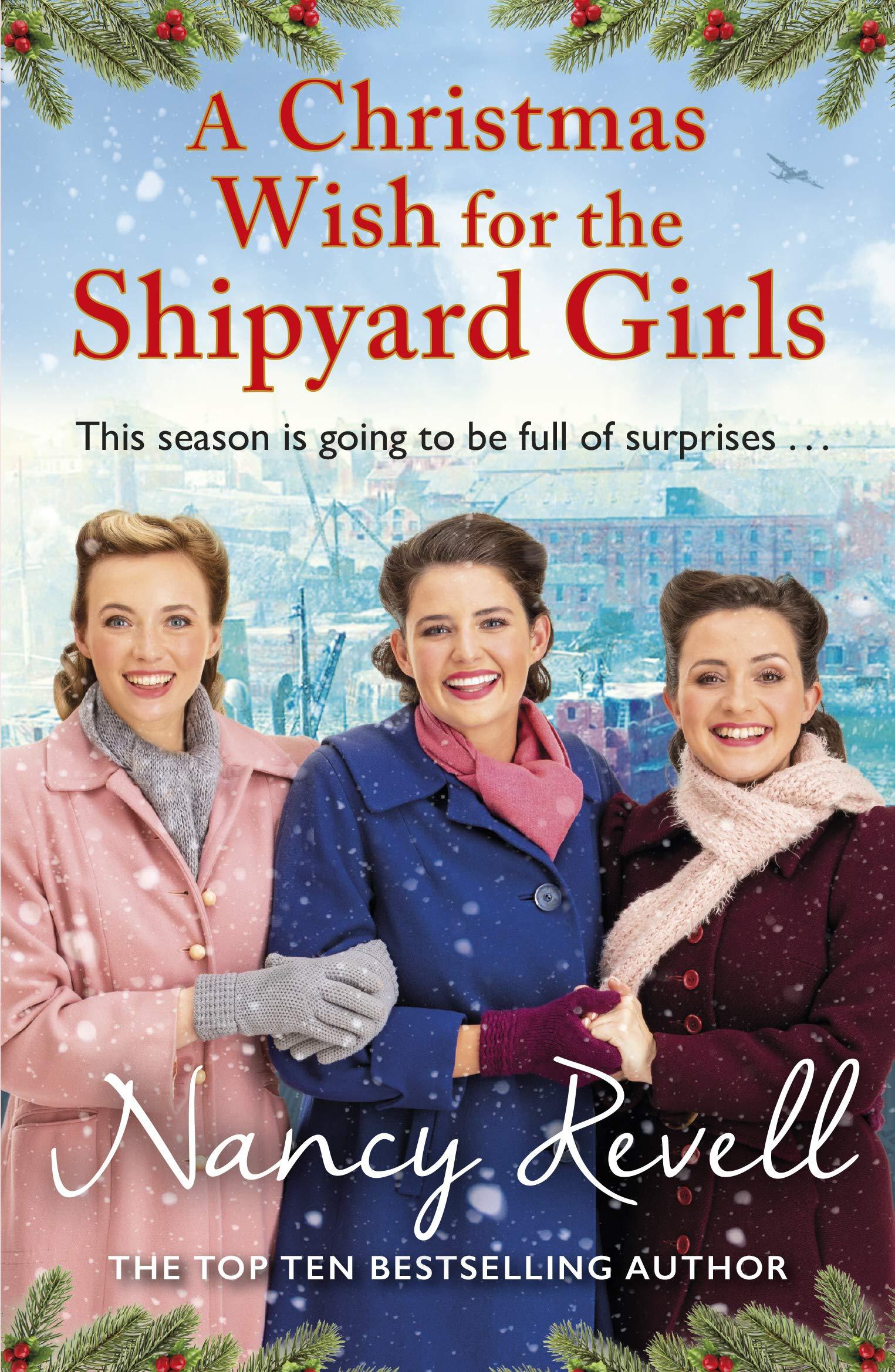 A Christmas Wish for the Shipyard Girls book cover