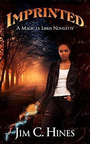 Imprinted book cover