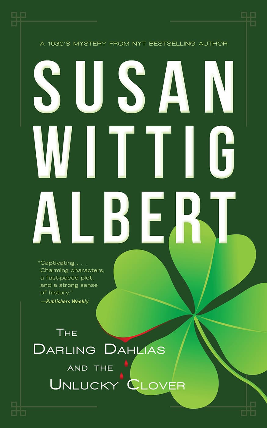 The Darling Dahlias and the Unlucky Clover book cover