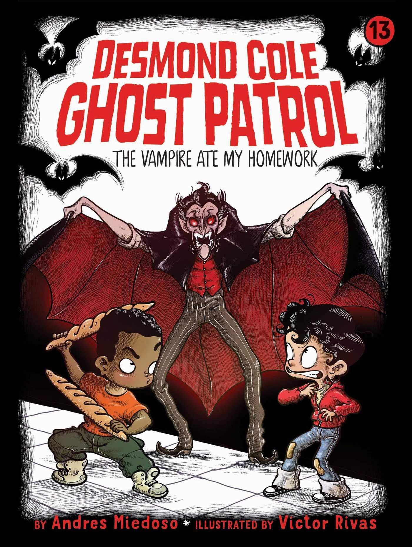 The Vampire Ate My Homework book cover