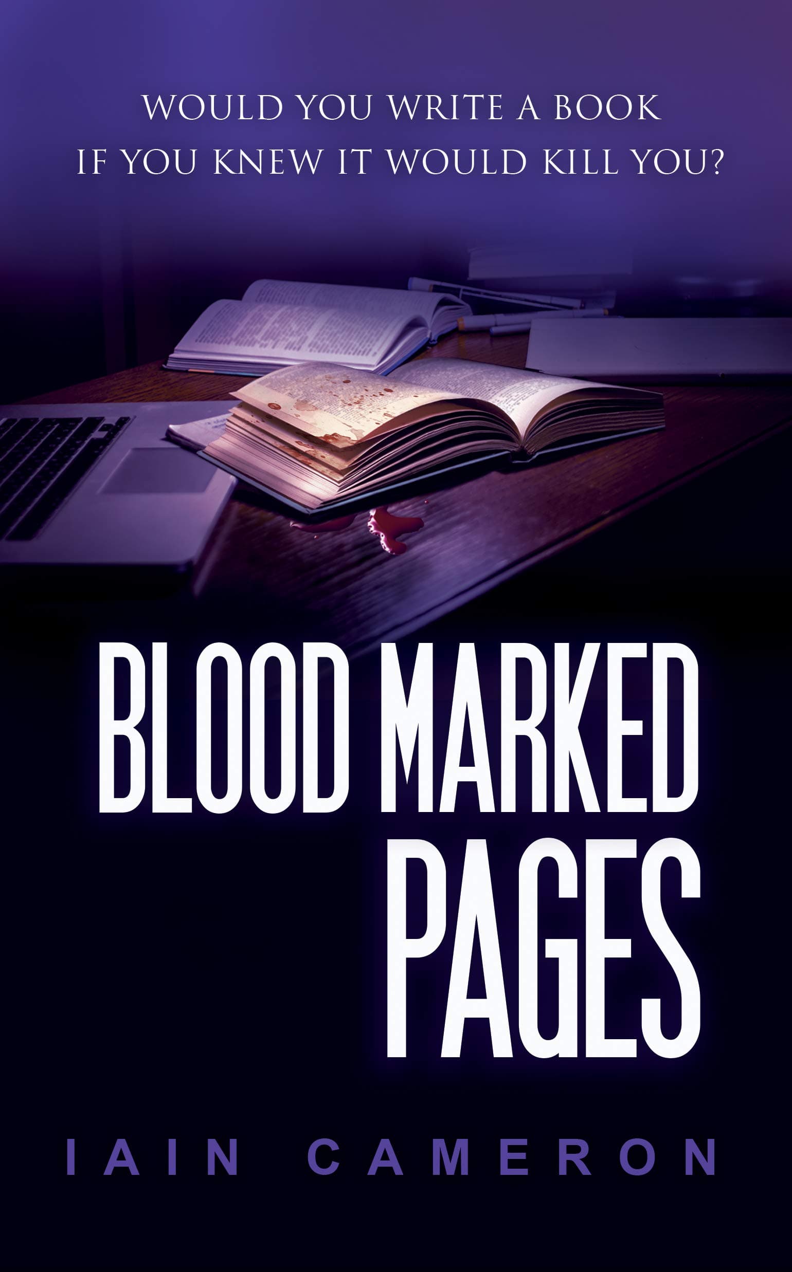 Blood Marked Pages book cover