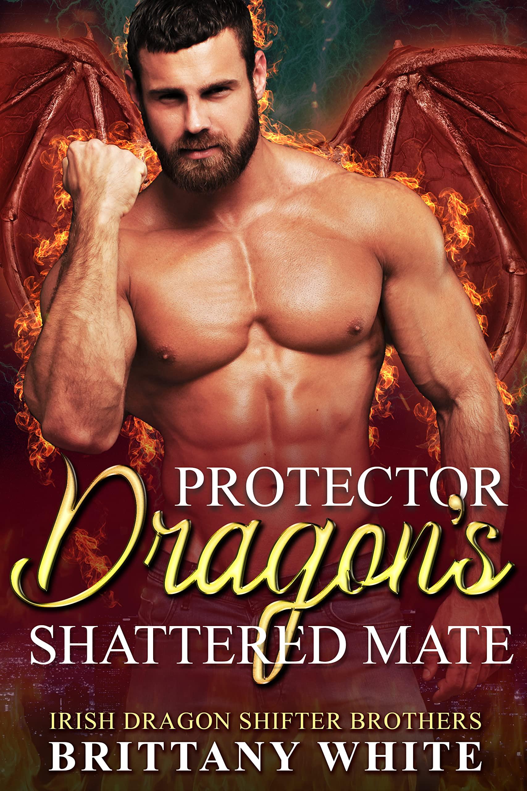 Protector Dragon's Shattered Mate book cover
