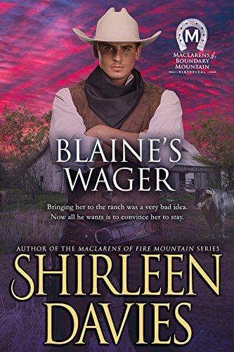 Blaine's Wager book cover