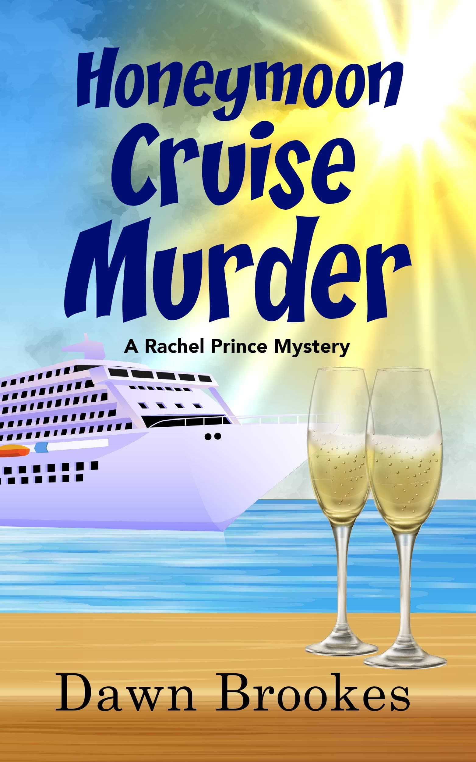 Honeymoon Cruise Murder: book cover