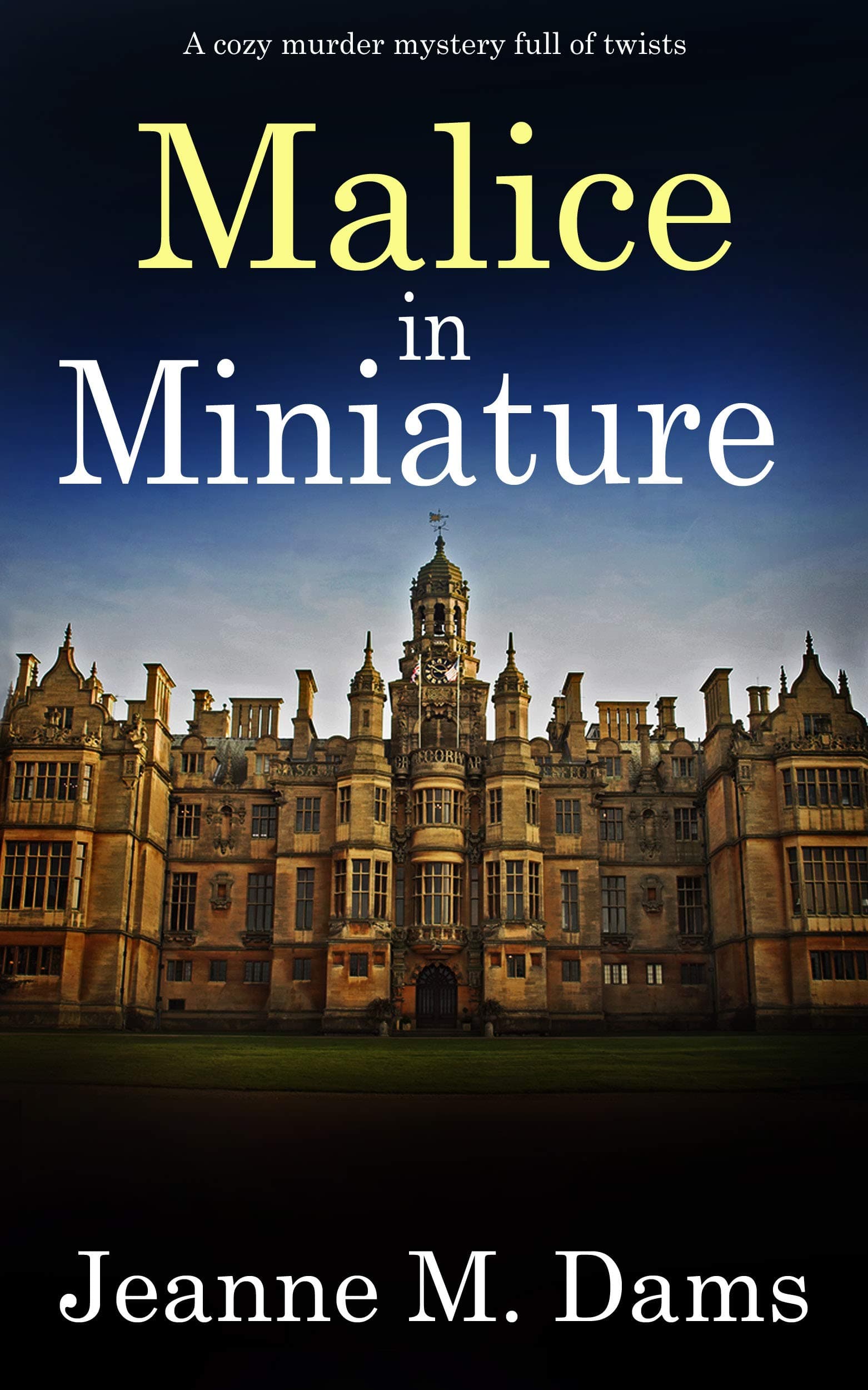 Malice In Miniature book cover