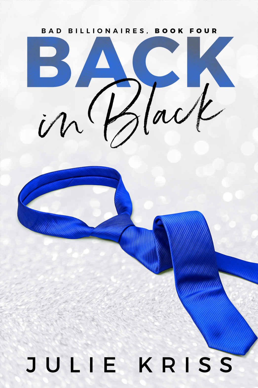 Back in Black book cover