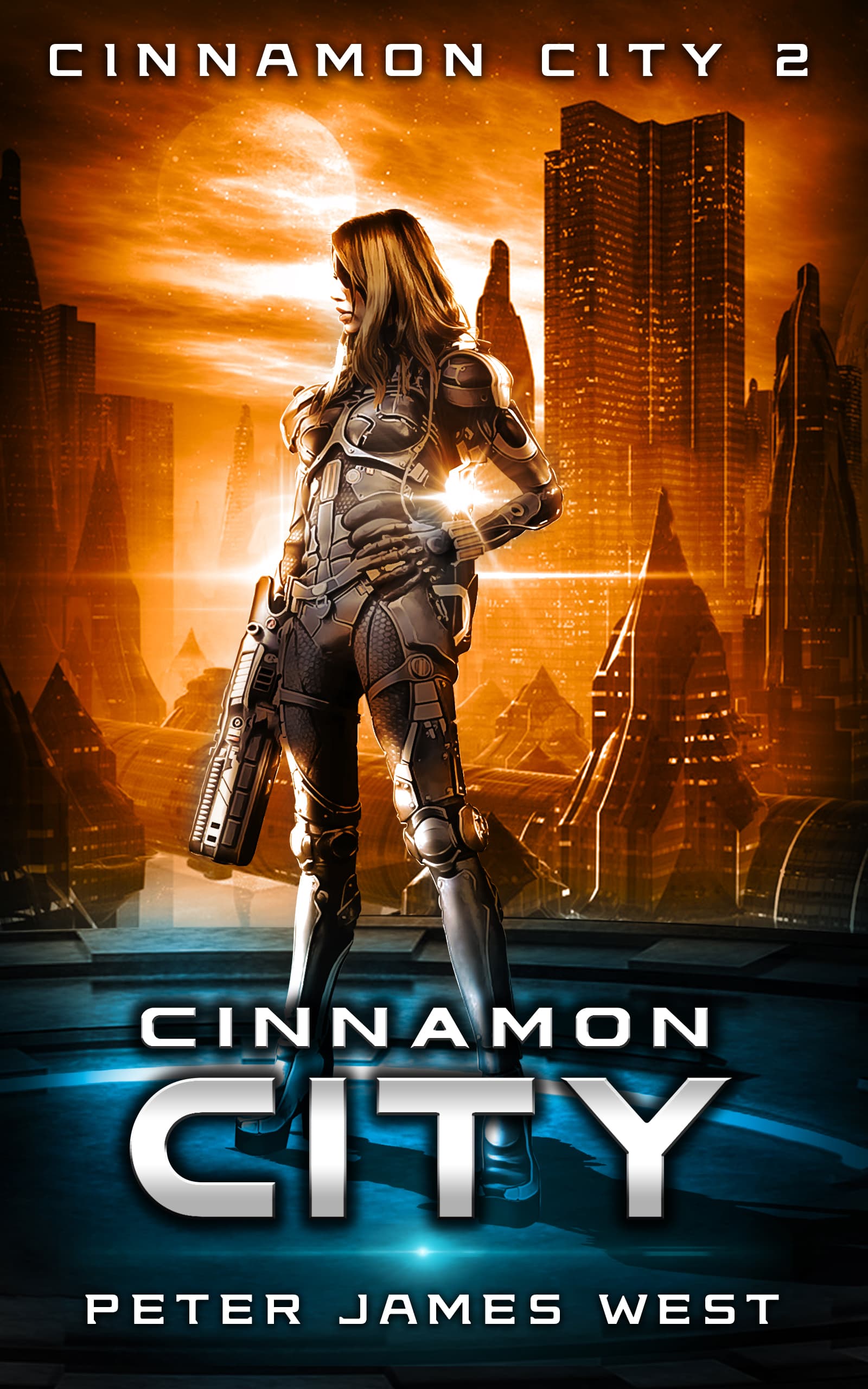 Cinnamon City: Science fiction and fantasy series book cover
