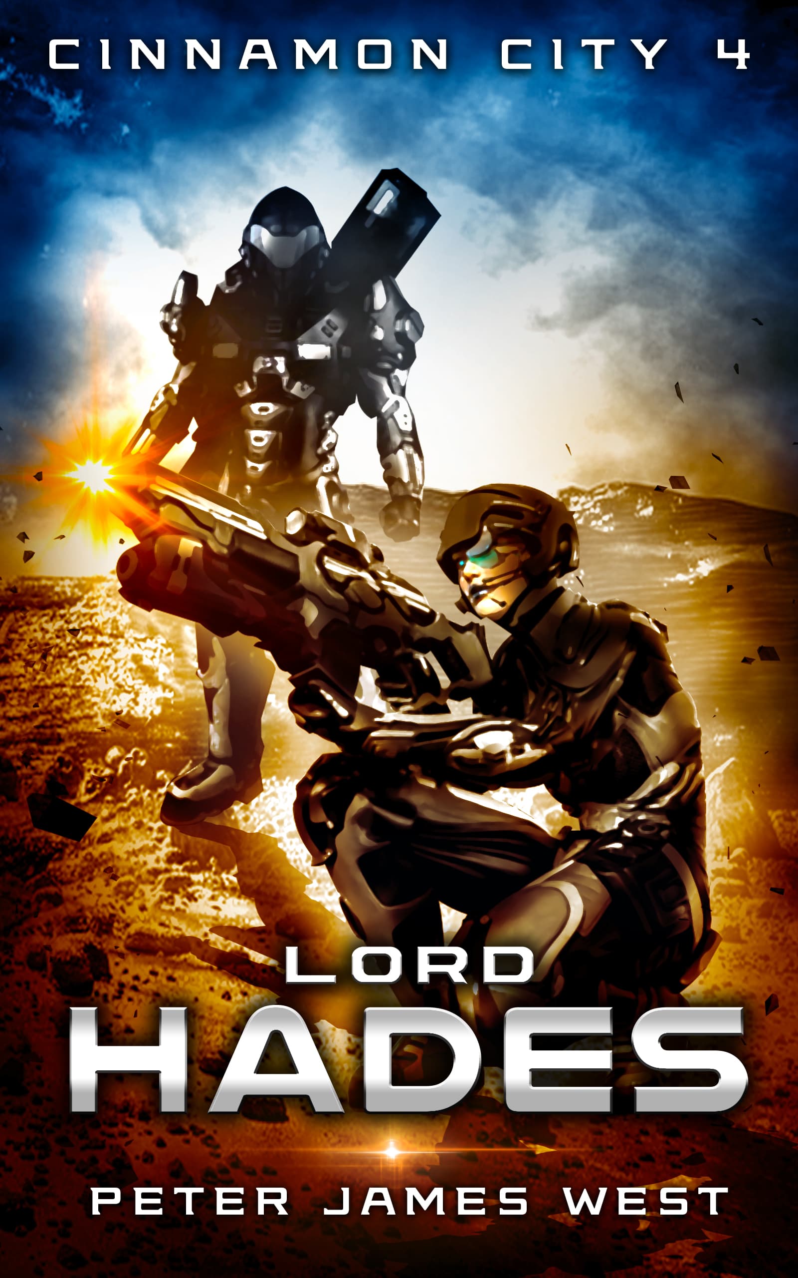 Lord Hades: Science fiction and fantasy series book cover