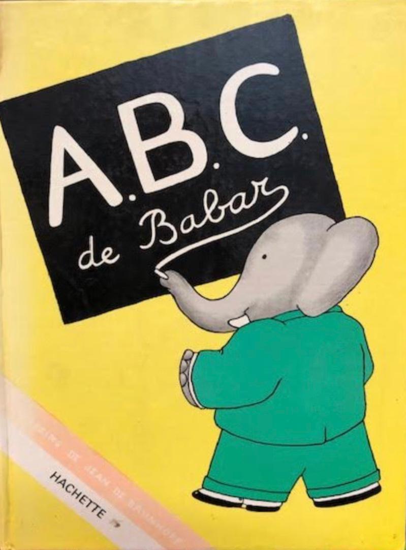 ABC De Babar book cover