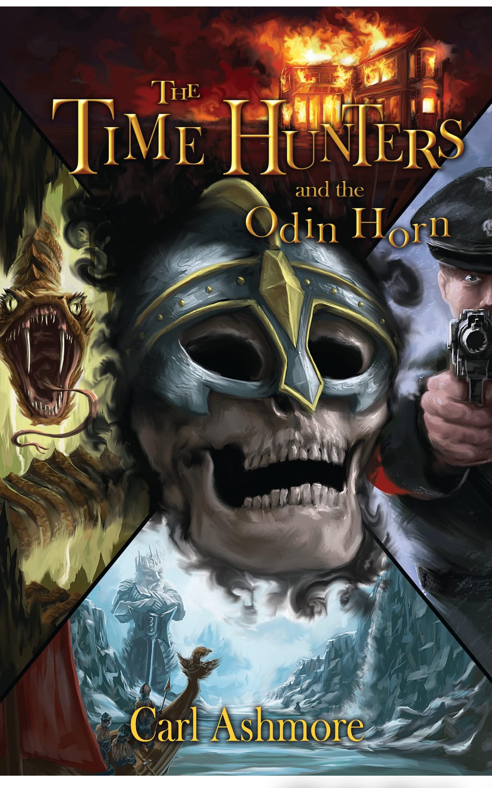 The Time Hunters and the Odin Horn book cover
