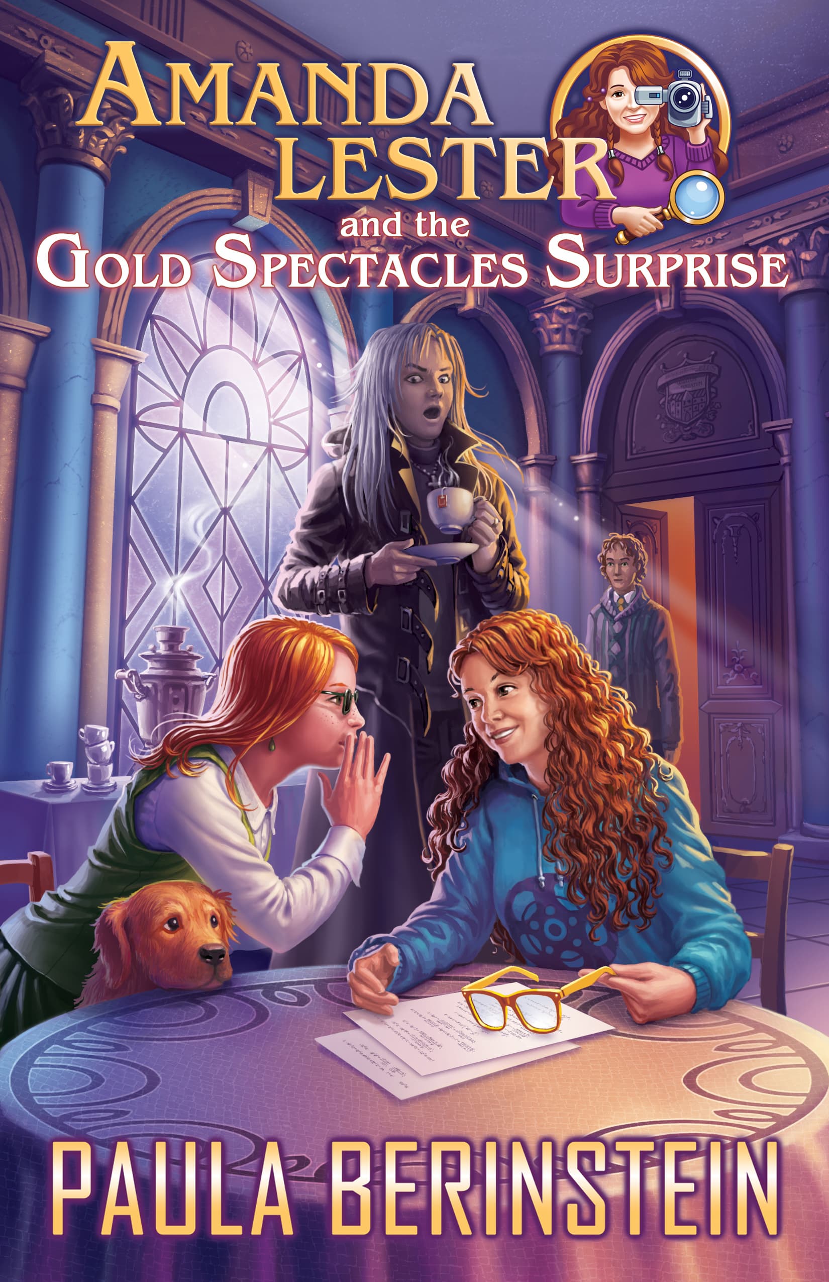 Amanda Lester and the Gold Spectacles Surprise book cover