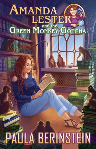 Amanda Lester and the Green Monkey Gotcha book cover
