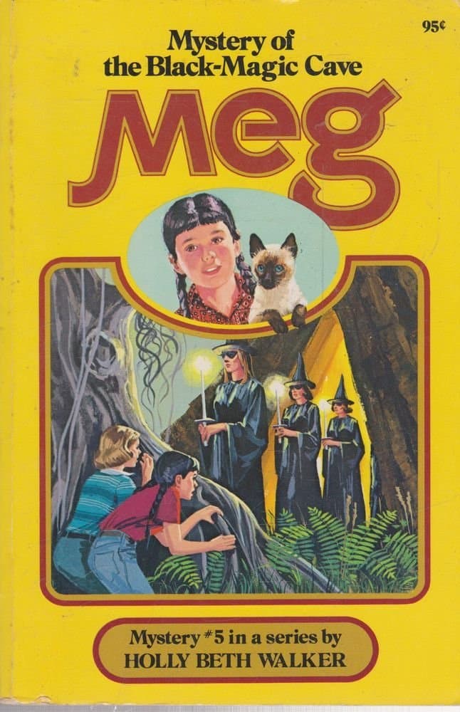 Meg and the Mystery Of The Black Magic Cave book cover