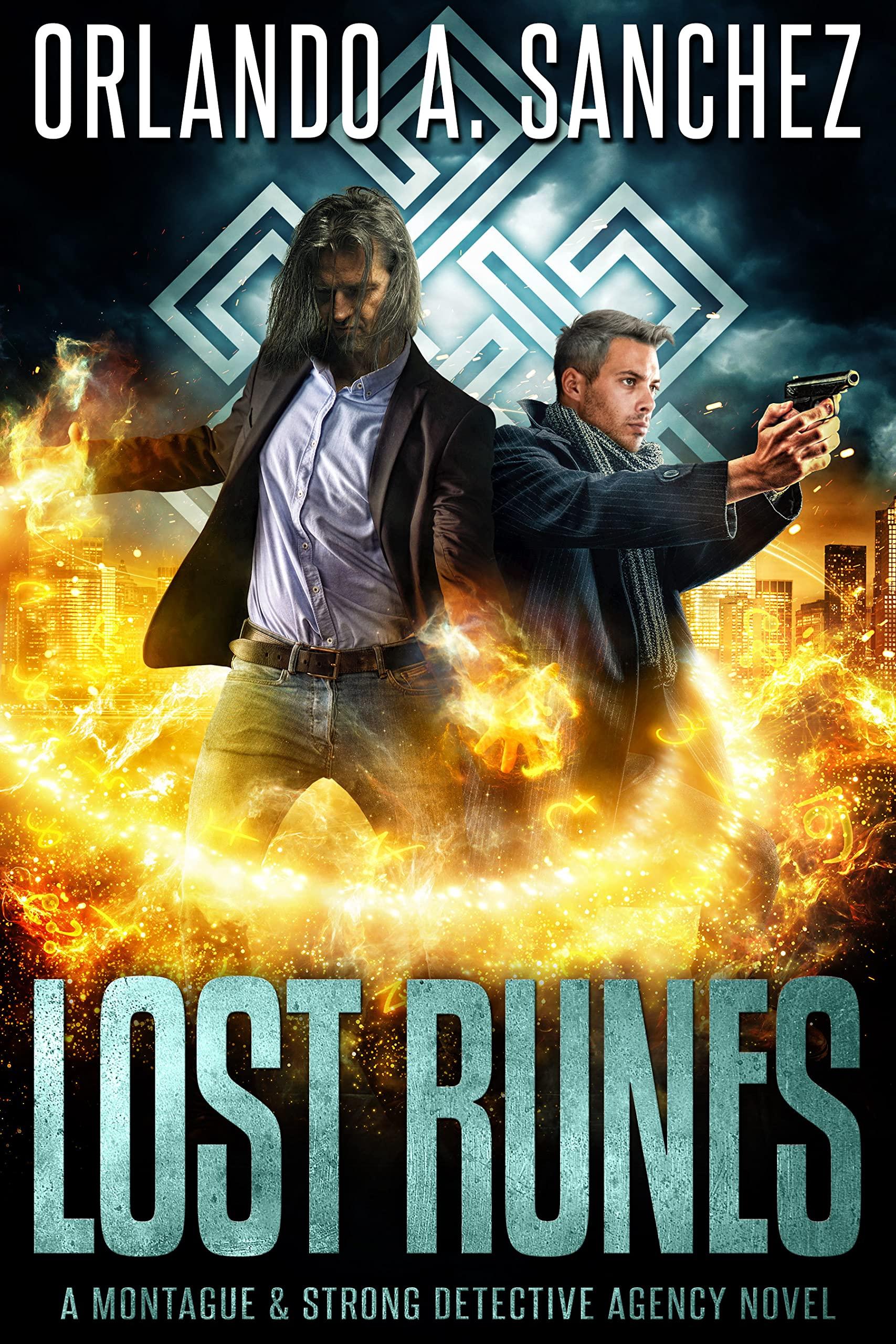 Lost Runes: A Montague & Strong Detective Novel book cover