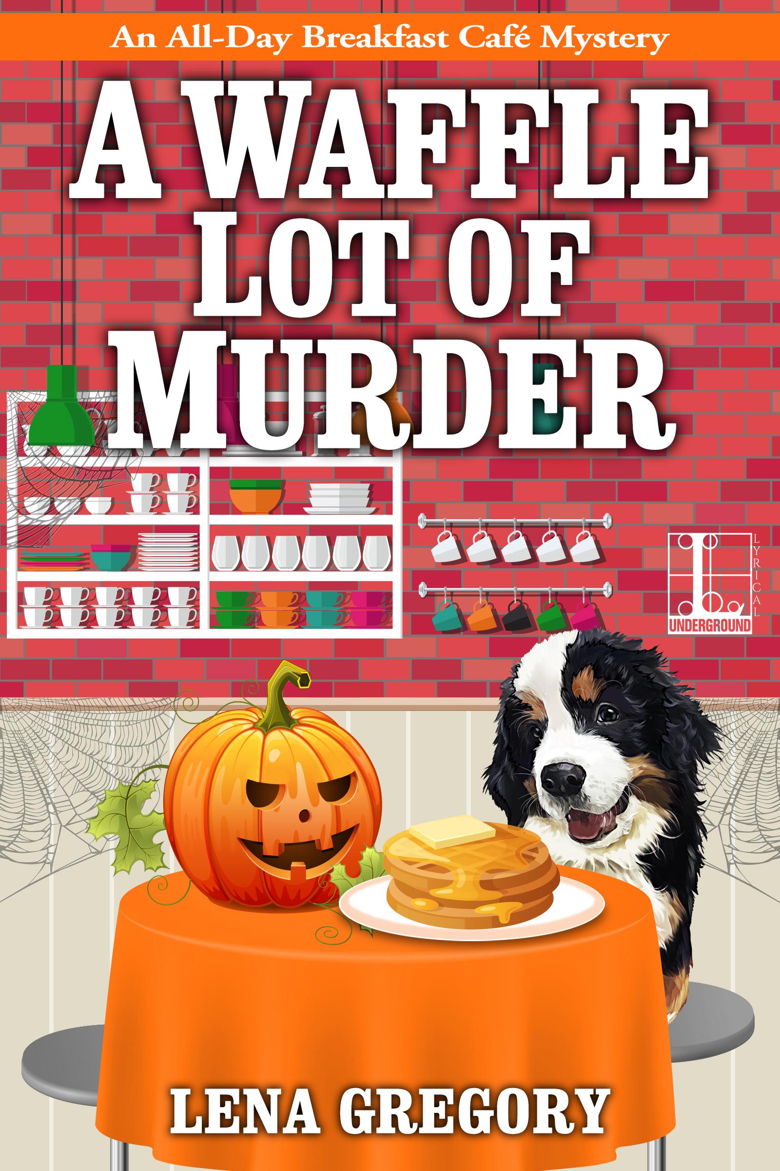 A Waffle Lot of Murder book cover