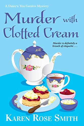 Murder with Clotted Cream book cover