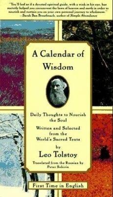 A Calendar of Wisdom: Daily Thoughts to Nourish the Soul book cover